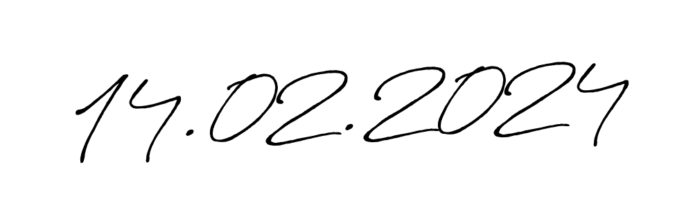 if you are searching for the best signature style for your name 14.02.2024. so please give up your signature search. here we have designed multiple signature styles  using Antro_Vectra_Bolder. 14.02.2024 signature style 7 images and pictures png