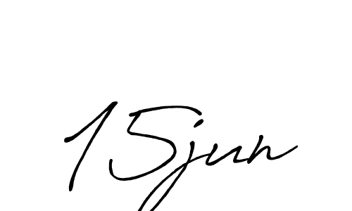 Use a signature maker to create a handwritten signature online. With this signature software, you can design (Antro_Vectra_Bolder) your own signature for name 15jun. 15jun signature style 7 images and pictures png