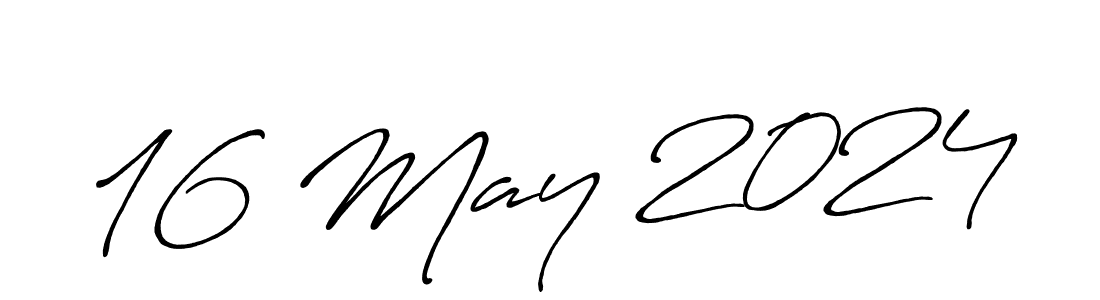 How to Draw 16 May 2024 signature style? Antro_Vectra_Bolder is a latest design signature styles for name 16 May 2024. 16 May 2024 signature style 7 images and pictures png