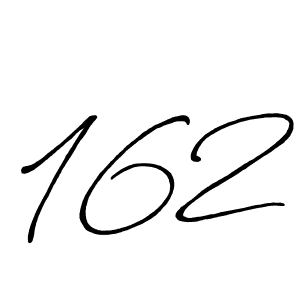 The best way (Antro_Vectra_Bolder) to make a short signature is to pick only two or three words in your name. The name 162 include a total of six letters. For converting this name. 162 signature style 7 images and pictures png