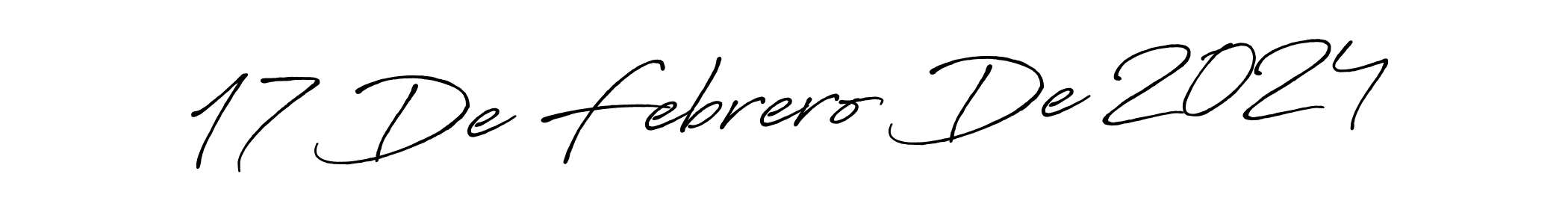 How to make 17 De Febrero De 2024 signature? Antro_Vectra_Bolder is a professional autograph style. Create handwritten signature for 17 De Febrero De 2024 name. 17 De Febrero De 2024 signature style 7 images and pictures png