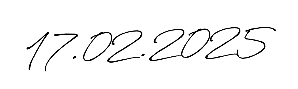 How to Draw 17.02.2025 signature style? Antro_Vectra_Bolder is a latest design signature styles for name 17.02.2025. 17.02.2025 signature style 7 images and pictures png