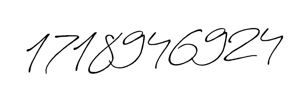 How to make 1718946924 signature? Antro_Vectra_Bolder is a professional autograph style. Create handwritten signature for 1718946924 name. 1718946924 signature style 7 images and pictures png