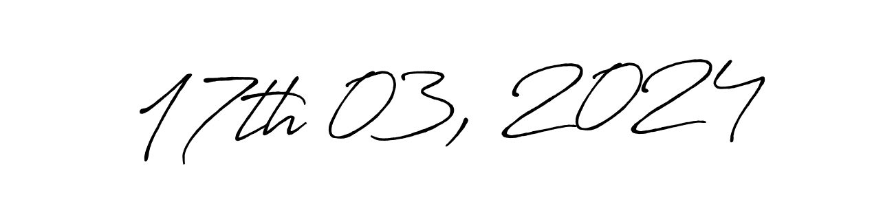 Once you've used our free online signature maker to create your best signature Antro_Vectra_Bolder style, it's time to enjoy all of the benefits that 17th 03, 2024 name signing documents. 17th 03, 2024 signature style 7 images and pictures png