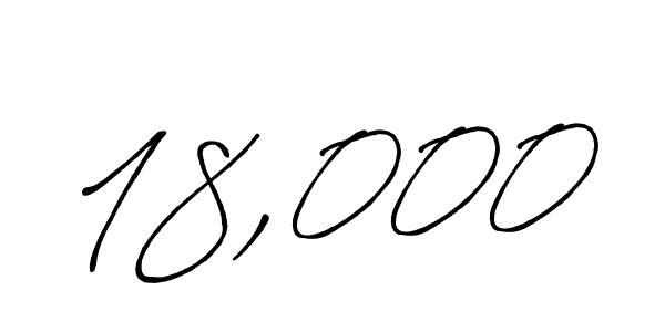 Design your own signature with our free online signature maker. With this signature software, you can create a handwritten (Antro_Vectra_Bolder) signature for name 18,000. 18,000 signature style 7 images and pictures png