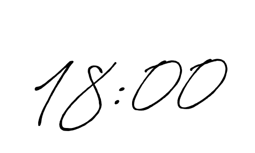 Design your own signature with our free online signature maker. With this signature software, you can create a handwritten (Antro_Vectra_Bolder) signature for name 18:00. 18:00 signature style 7 images and pictures png