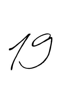 This is the best signature style for the 19 name. Also you like these signature font (Antro_Vectra_Bolder). Mix name signature. 19 signature style 7 images and pictures png