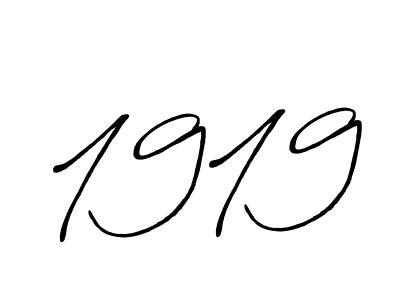 Also You can easily find your signature by using the search form. We will create 1919 name handwritten signature images for you free of cost using Antro_Vectra_Bolder sign style. 1919 signature style 7 images and pictures png