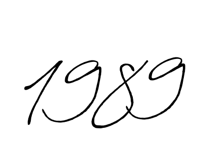 How to Draw 1989 signature style? Antro_Vectra_Bolder is a latest design signature styles for name 1989. 1989 signature style 7 images and pictures png