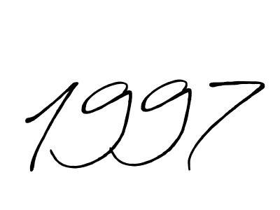 Create a beautiful signature design for name 1997. With this signature (Antro_Vectra_Bolder) fonts, you can make a handwritten signature for free. 1997 signature style 7 images and pictures png