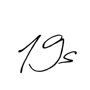 Also we have 19s name is the best signature style. Create professional handwritten signature collection using Antro_Vectra_Bolder autograph style. 19s signature style 7 images and pictures png