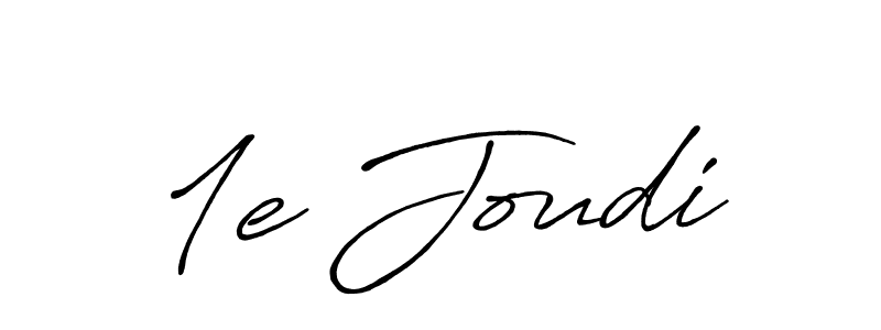 Once you've used our free online signature maker to create your best signature Antro_Vectra_Bolder style, it's time to enjoy all of the benefits that 1e Joudi name signing documents. 1e Joudi signature style 7 images and pictures png