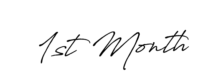 Here are the top 10 professional signature styles for the name 1st Month. These are the best autograph styles you can use for your name. 1st Month signature style 7 images and pictures png