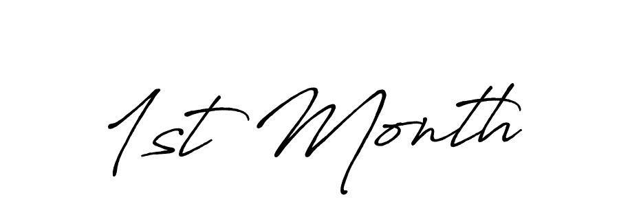 if you are searching for the best signature style for your name 1st Month. so please give up your signature search. here we have designed multiple signature styles  using Antro_Vectra_Bolder. 1st Month signature style 7 images and pictures png
