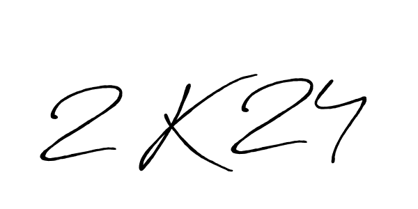 Use a signature maker to create a handwritten signature online. With this signature software, you can design (Antro_Vectra_Bolder) your own signature for name 2 K 24. 2 K 24 signature style 7 images and pictures png