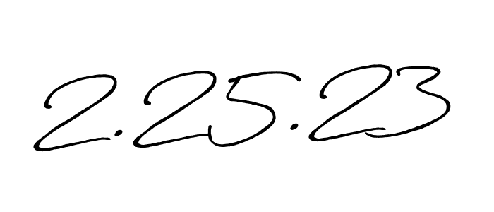 Use a signature maker to create a handwritten signature online. With this signature software, you can design (Antro_Vectra_Bolder) your own signature for name 2.25.23. 2.25.23 signature style 7 images and pictures png