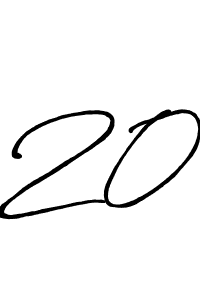 Make a beautiful signature design for name 20. Use this online signature maker to create a handwritten signature for free. 20 signature style 7 images and pictures png