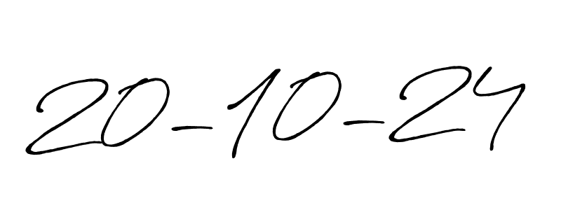 How to make 20-10-24 name signature. Use Antro_Vectra_Bolder style for creating short signs online. This is the latest handwritten sign. 20-10-24 signature style 7 images and pictures png