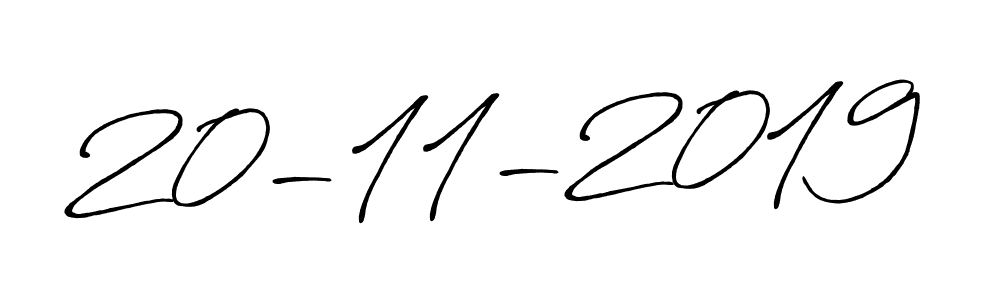 Similarly Antro_Vectra_Bolder is the best handwritten signature design. Signature creator online .You can use it as an online autograph creator for name 20-11-2019. 20-11-2019 signature style 7 images and pictures png