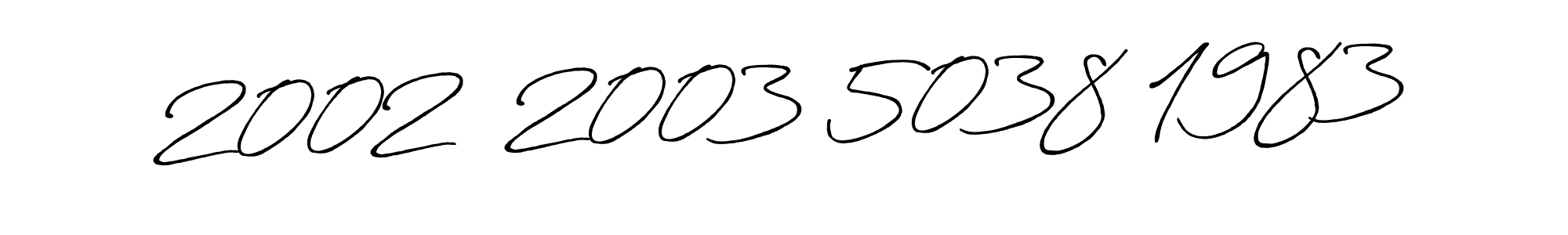 This is the best signature style for the 2002  2003 5038 1983 name. Also you like these signature font (Antro_Vectra_Bolder). Mix name signature. 2002  2003 5038 1983 signature style 7 images and pictures png