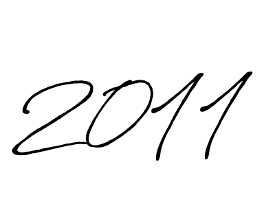Create a beautiful signature design for name 2011. With this signature (Antro_Vectra_Bolder) fonts, you can make a handwritten signature for free. 2011 signature style 7 images and pictures png