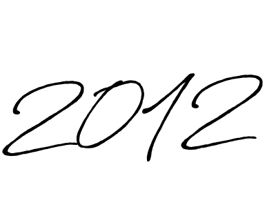 Also You can easily find your signature by using the search form. We will create 2012 name handwritten signature images for you free of cost using Antro_Vectra_Bolder sign style. 2012 signature style 7 images and pictures png