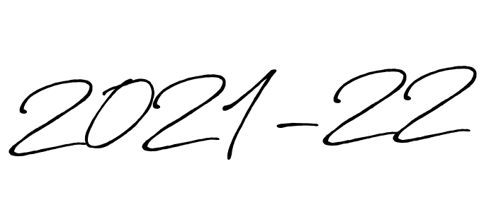 Design your own signature with our free online signature maker. With this signature software, you can create a handwritten (Antro_Vectra_Bolder) signature for name 2021-22. 2021-22 signature style 7 images and pictures png