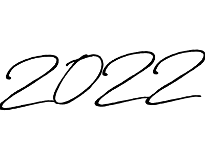 Design your own signature with our free online signature maker. With this signature software, you can create a handwritten (Antro_Vectra_Bolder) signature for name 2022. 2022 signature style 7 images and pictures png