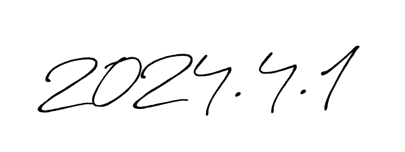 How to make 2024.4.1 name signature. Use Antro_Vectra_Bolder style for creating short signs online. This is the latest handwritten sign. 2024.4.1 signature style 7 images and pictures png