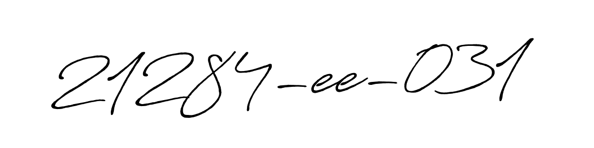 Design your own signature with our free online signature maker. With this signature software, you can create a handwritten (Antro_Vectra_Bolder) signature for name 21284-ee-031. 21284-ee-031 signature style 7 images and pictures png