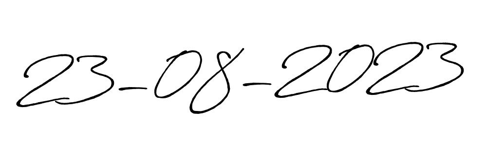 if you are searching for the best signature style for your name 23-08-2023. so please give up your signature search. here we have designed multiple signature styles  using Antro_Vectra_Bolder. 23-08-2023 signature style 7 images and pictures png