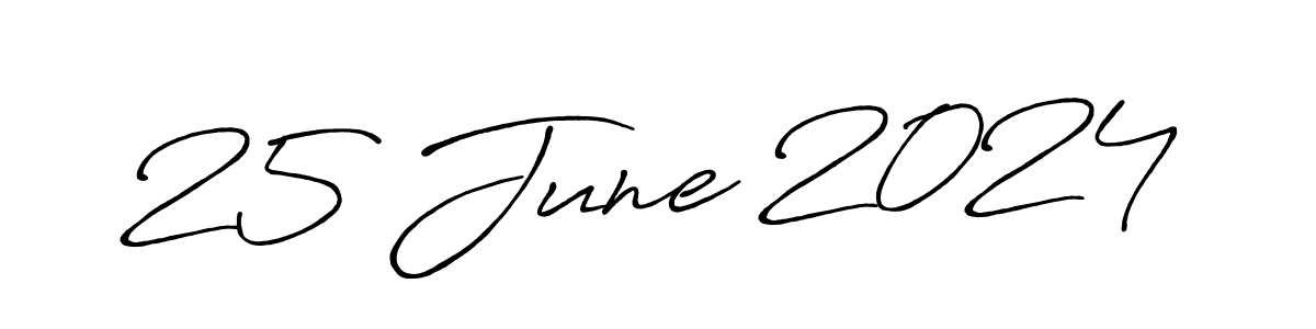 How to make 25 June 2024 signature? Antro_Vectra_Bolder is a professional autograph style. Create handwritten signature for 25 June 2024 name. 25 June 2024 signature style 7 images and pictures png