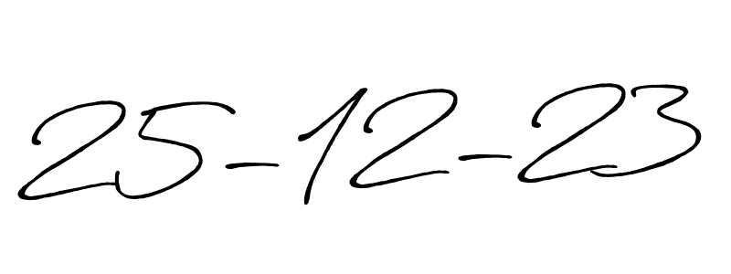 Also You can easily find your signature by using the search form. We will create 25-12-23 name handwritten signature images for you free of cost using Antro_Vectra_Bolder sign style. 25-12-23 signature style 7 images and pictures png