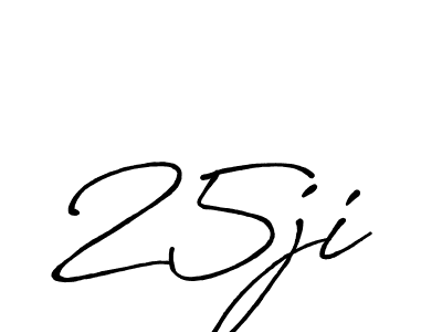 The best way (Antro_Vectra_Bolder) to make a short signature is to pick only two or three words in your name. The name 25ji include a total of six letters. For converting this name. 25ji signature style 7 images and pictures png