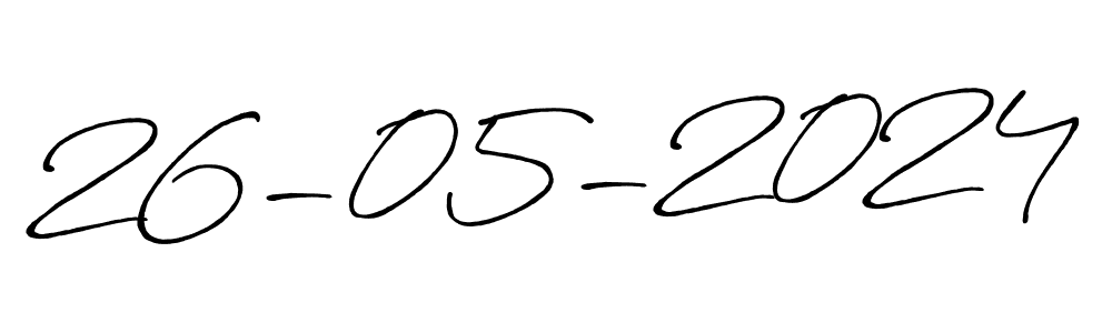 Best and Professional Signature Style for 26-05-2024. Antro_Vectra_Bolder Best Signature Style Collection. 26-05-2024 signature style 7 images and pictures png