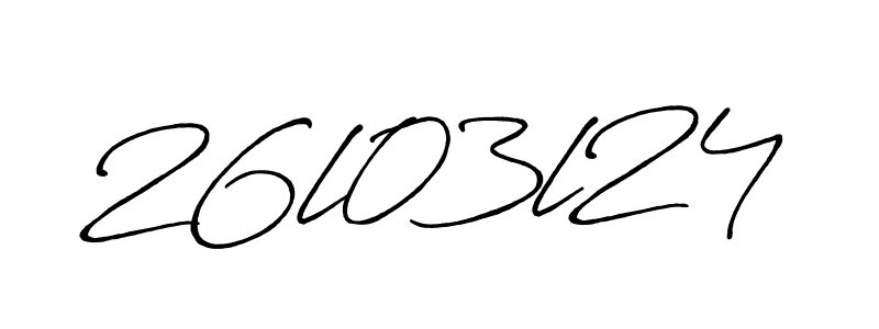 How to make 26l03l24 signature? Antro_Vectra_Bolder is a professional autograph style. Create handwritten signature for 26l03l24 name. 26l03l24 signature style 7 images and pictures png