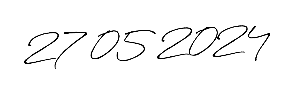 How to make 27 05 2024 signature? Antro_Vectra_Bolder is a professional autograph style. Create handwritten signature for 27 05 2024 name. 27 05 2024 signature style 7 images and pictures png