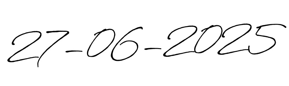 Best and Professional Signature Style for 27-06-2025. Antro_Vectra_Bolder Best Signature Style Collection. 27-06-2025 signature style 7 images and pictures png