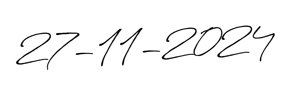 Use a signature maker to create a handwritten signature online. With this signature software, you can design (Antro_Vectra_Bolder) your own signature for name 27-11-2024. 27-11-2024 signature style 7 images and pictures png