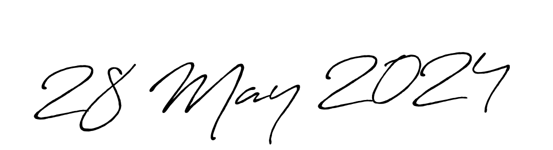 Create a beautiful signature design for name 28 May 2024. With this signature (Antro_Vectra_Bolder) fonts, you can make a handwritten signature for free. 28 May 2024 signature style 7 images and pictures png