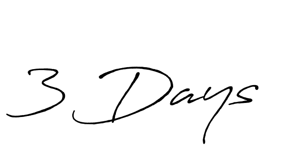 It looks lik you need a new signature style for name 3 Days. Design unique handwritten (Antro_Vectra_Bolder) signature with our free signature maker in just a few clicks. 3 Days signature style 7 images and pictures png