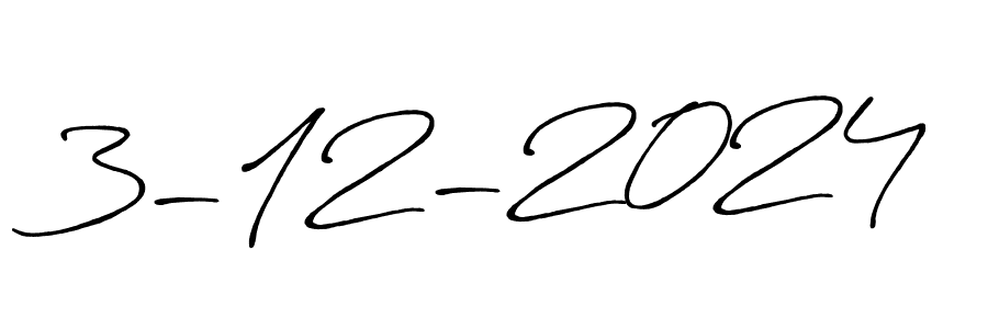 Also we have 3-12-2024 name is the best signature style. Create professional handwritten signature collection using Antro_Vectra_Bolder autograph style. 3-12-2024 signature style 7 images and pictures png