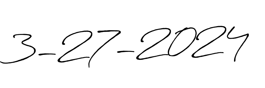 Similarly Antro_Vectra_Bolder is the best handwritten signature design. Signature creator online .You can use it as an online autograph creator for name 3-27-2024. 3-27-2024 signature style 7 images and pictures png