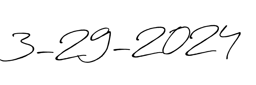 Create a beautiful signature design for name 3-29-2024. With this signature (Antro_Vectra_Bolder) fonts, you can make a handwritten signature for free. 3-29-2024 signature style 7 images and pictures png