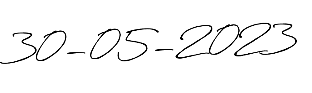 It looks lik you need a new signature style for name 30-05-2023. Design unique handwritten (Antro_Vectra_Bolder) signature with our free signature maker in just a few clicks. 30-05-2023 signature style 7 images and pictures png