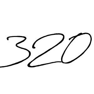 if you are searching for the best signature style for your name 320. so please give up your signature search. here we have designed multiple signature styles  using Antro_Vectra_Bolder. 320 signature style 7 images and pictures png