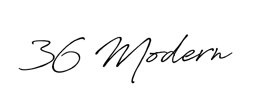 How to make 36 Modern name signature. Use Antro_Vectra_Bolder style for creating short signs online. This is the latest handwritten sign. 36 Modern signature style 7 images and pictures png