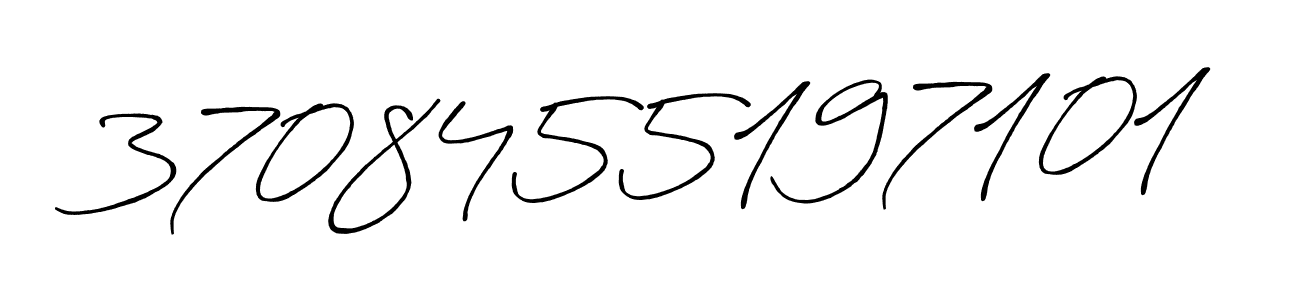 How to make 3708455197101 signature? Antro_Vectra_Bolder is a professional autograph style. Create handwritten signature for 3708455197101 name. 3708455197101 signature style 7 images and pictures png