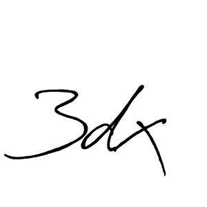 The best way (Antro_Vectra_Bolder) to make a short signature is to pick only two or three words in your name. The name 3dx include a total of six letters. For converting this name. 3dx signature style 7 images and pictures png