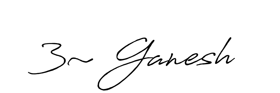 Once you've used our free online signature maker to create your best signature Antro_Vectra_Bolder style, it's time to enjoy all of the benefits that 3~ Ganesh name signing documents. 3~ Ganesh signature style 7 images and pictures png